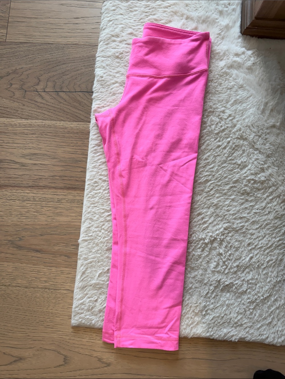 Lululemon Pink WunderUnder leggings - size 6 - Picture 4 of 5